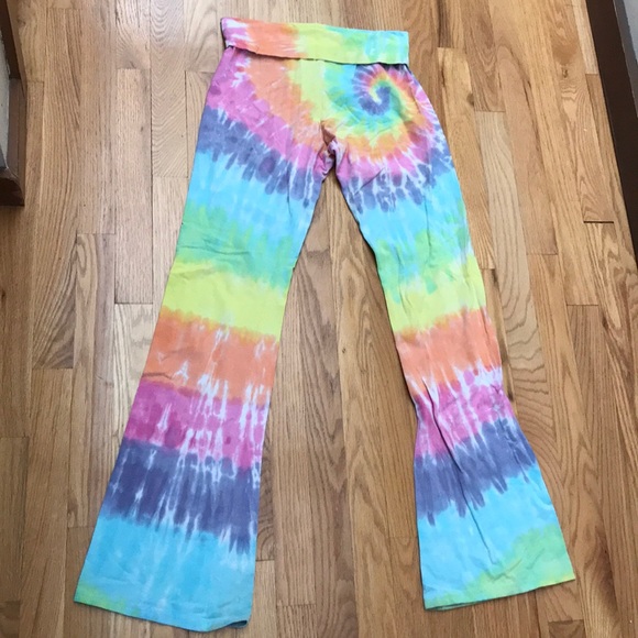 American Apparel Tie Dye Yoga Pants